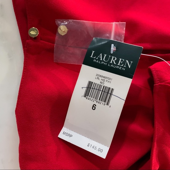 Ralph Lauren Red Dress - Picture 12 of 16